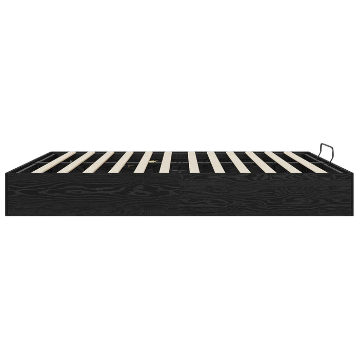 Cadru de pat otoman Stejar Negru 193 x 120 x 25 cm PAL - WALTI WALTI
