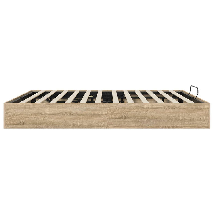 Cadru de pat otoman Stejar Sonoma 193 x 120 x 25 cm PAL - WALTI WALTI