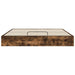 Cadru de pat otoman Stejar fumuriu 193 x 120 x 25 cm PAL - WALTI WALTI