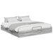 Cadru de pat otoman Gri Sonoma 193 x 120 x 25 cm PAL - WALTI WALTI