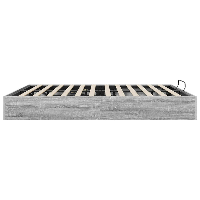 Cadru de pat otoman Gri Sonoma 193 x 120 x 25 cm PAL - WALTI WALTI