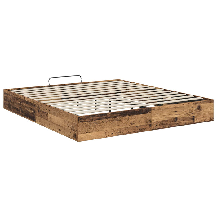 Cadru de pat otoman Lemn vechi 193 x 120 x 25 cm PAL - WALTI WALTI