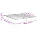 Cadru de pat otoman Stejar artizanal 193 x 120 x 25 cm PAL - WALTI WALTI