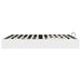 Cadru de pat otoman cu depozitare Alb 193 x 120 x 25 cm PAL - WALTI WALTI