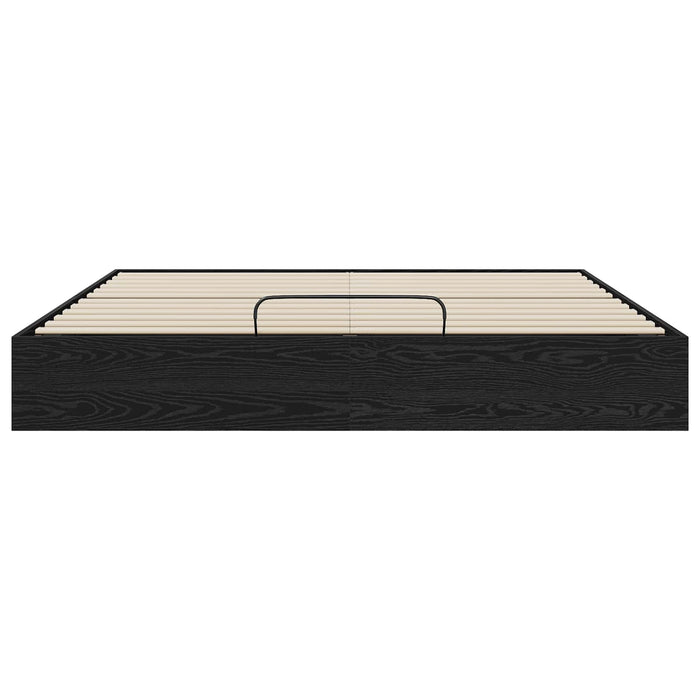 Cadru de pat otoman Stejar Negru 193 x 120 x 25 cm PAL - WALTI WALTI