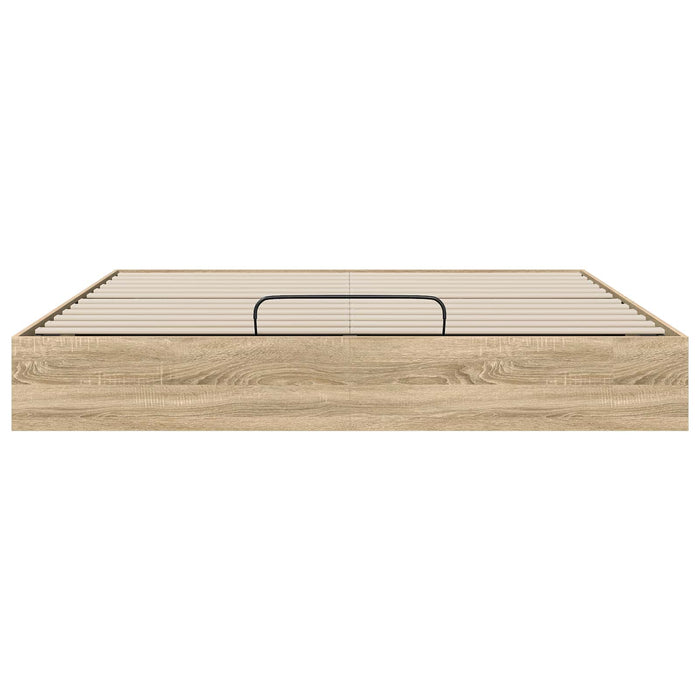 Cadru de pat otoman Stejar Sonoma 193 x 120 x 25 cm PAL - WALTI WALTI