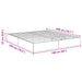 Cadru de pat otoman Gri Sonoma 193 x 120 x 25 cm PAL - WALTI WALTI