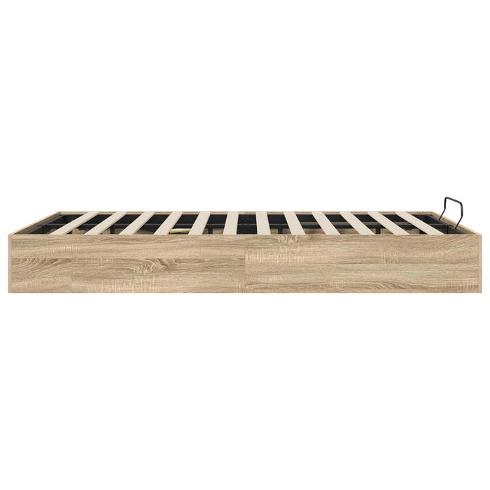 Cadru de pat otoman Stejar Sonoma 193 x 120 x 25 cm PAL - WALTI WALTI