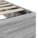 Cadru de pat otoman Gri Sonoma 193 x 120 x 25 cm PAL - WALTI WALTI