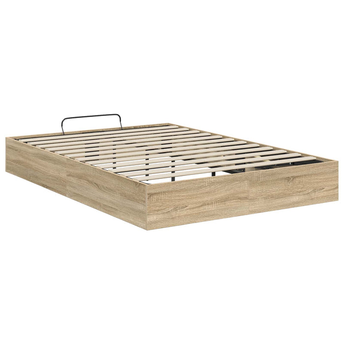 Cadru de pat otoman Stejar Sonoma 193 x 120 x 25 cm PAL - WALTI WALTI