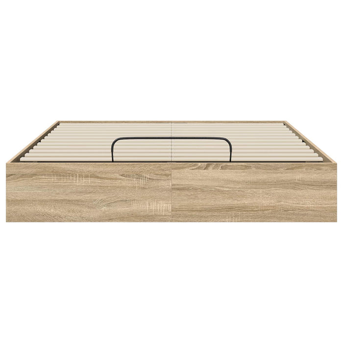Cadru de pat otoman Stejar Sonoma 193 x 120 x 25 cm PAL - WALTI WALTI