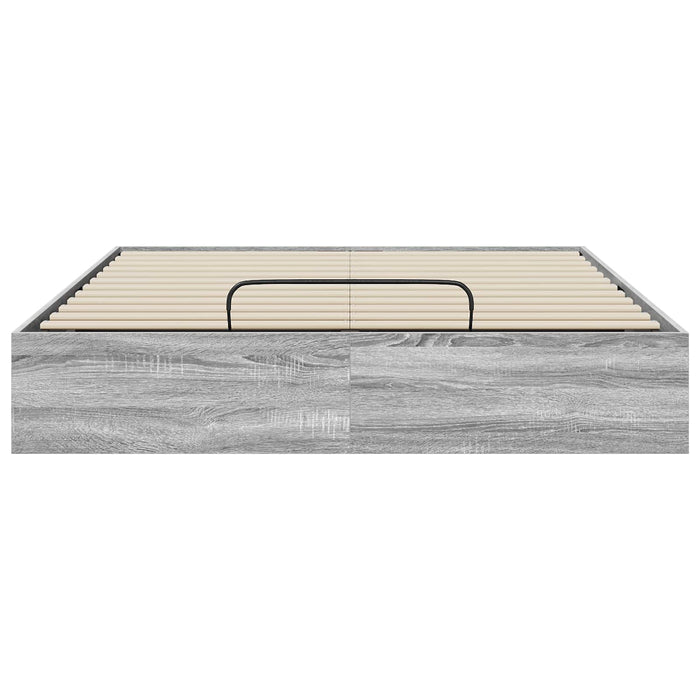 Cadru de pat otoman Gri Sonoma 193 x 120 x 25 cm PAL - WALTI WALTI