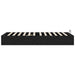 Cadru de pat otoman Stejar Negru 193 x 120 x 25 cm PAL - WALTI WALTI