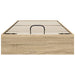 Cadru de pat otoman Stejar Sonoma 193 x 120 x 25 cm PAL - WALTI WALTI