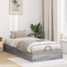 Cadru de pat otoman Gri Sonoma 193 x 120 x 25 cm PAL - WALTI WALTI