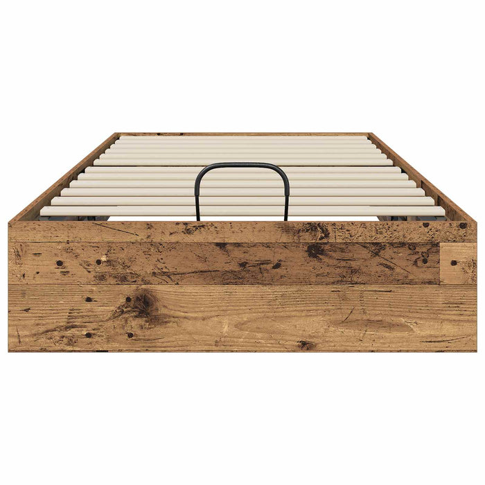 Cadru de pat otoman Lemn vechi 193 x 120 x 25 cm PAL - WALTI WALTI