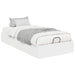 Cadru de pat otoman cu depozitare Alb 193 x 120 x 25 cm PAL - WALTI WALTI