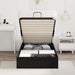 Cadru de pat otoman Stejar Negru 193 x 120 x 25 cm PAL - WALTI WALTI