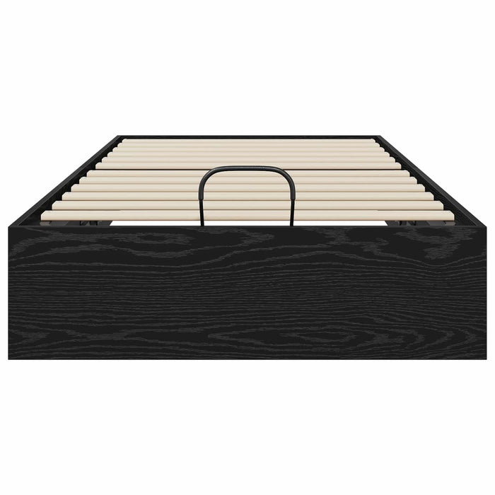 Cadru de pat otoman Stejar Negru 193 x 120 x 25 cm PAL - WALTI WALTI