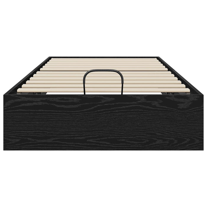 Cadru de pat otoman Stejar Negru 203 x 80,5 x 25 cm - WALTI WALTI