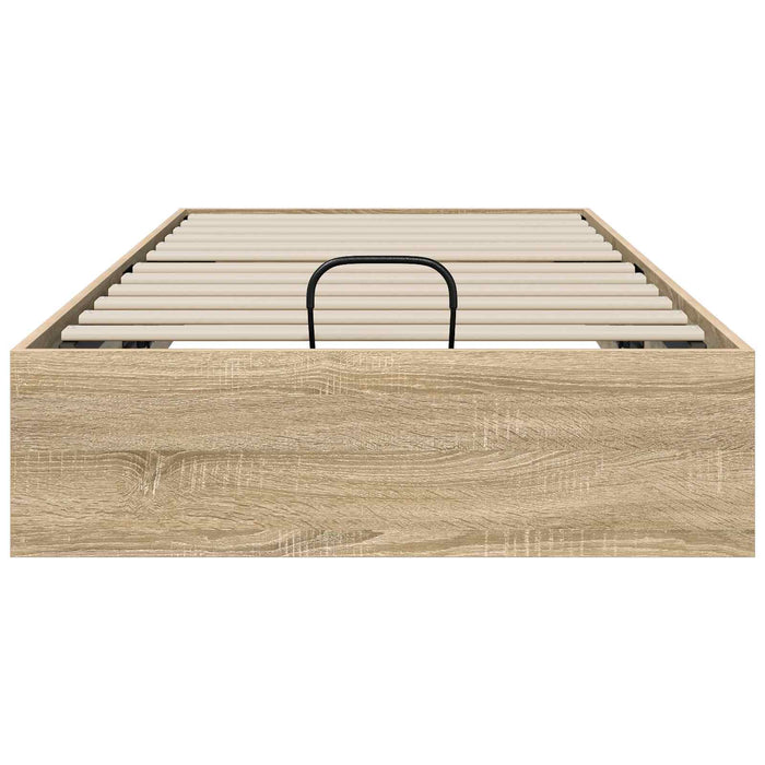 Cadru de pat otoman Stejar Sonoma 203 x 80,5 x 25 cm - WALTI WALTI
