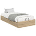 Cadru de pat otoman Stejar Sonoma 203 x 80,5 x 25 cm - WALTI WALTI