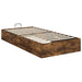 Cadru de pat otoman Stejar fumuriu 203 x 80,5 x 25 cm - WALTI WALTI