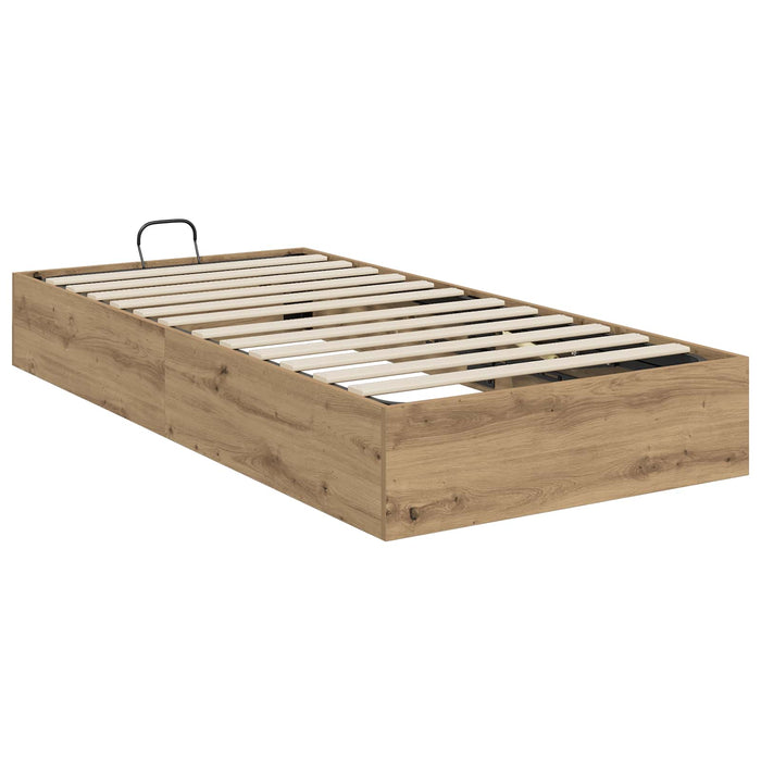 Cadru de pat otoman Stejar Artizanal 203 x 80,5 x 25 cm - WALTI WALTI