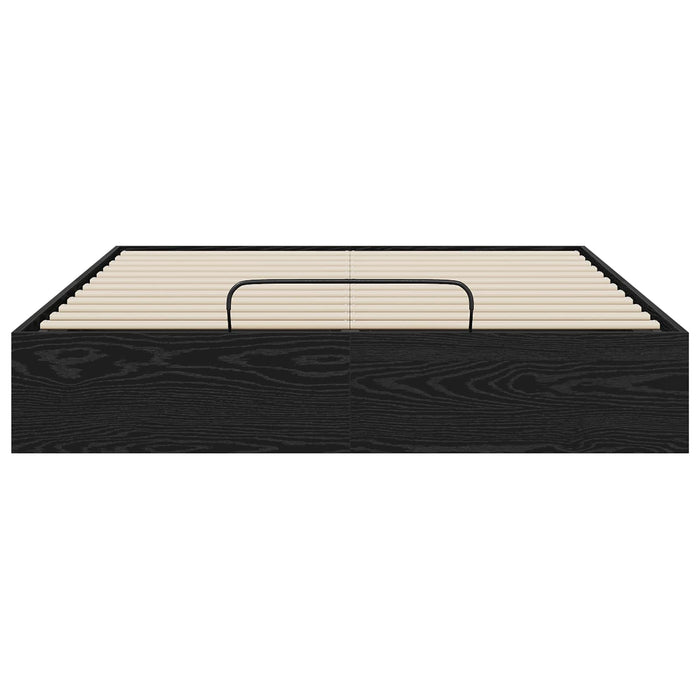 Cadru de pat otoman Stejar Negru 193 x 120 x 25 cm PAL - WALTI WALTI