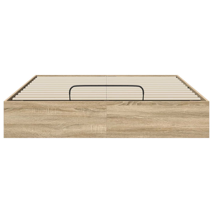 Cadru de pat otoman Stejar Sonoma 193 x 120 x 25 cm PAL - WALTI WALTI