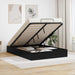 Cadru de pat otoman Stejar Negru 193 x 120 x 25 cm PAL - WALTI WALTI
