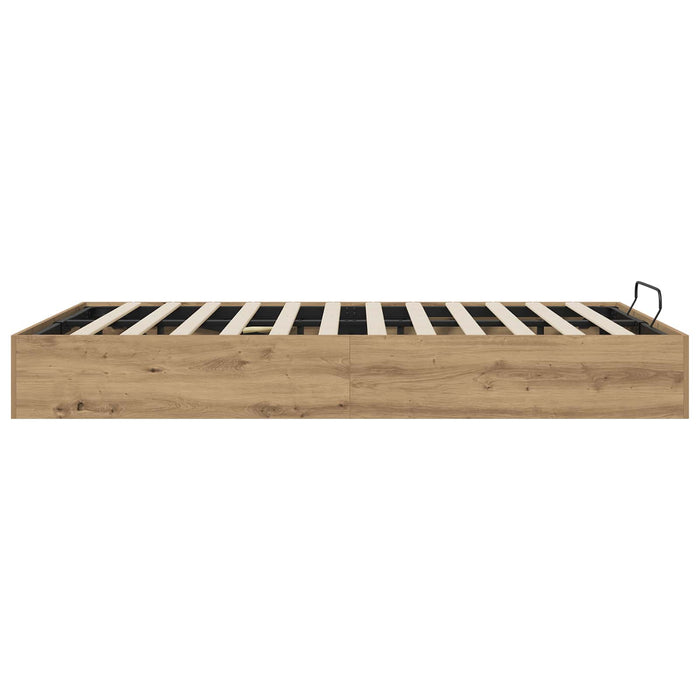 Cadru de pat otoman Stejar Artizanal 193 x 120 x 25 cm - WALTI WALTI