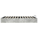 Cadru de pat otoman Gri din beton 193 x 120 x 25 cm - WALTI WALTI