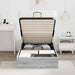 Cadru de pat otoman Gri Sonoma 193 x 120 x 25 cm PAL - WALTI WALTI