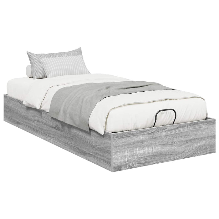 Cadru de pat otoman Gri Sonoma 193 x 120 x 25 cm PAL - WALTI WALTI