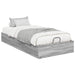 Cadru de pat otoman Gri Sonoma 193 x 120 x 25 cm PAL - WALTI WALTI