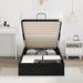 Cadru de pat otoman Stejar Negru 193 x 75,5 x 25 cm - WALTI WALTI