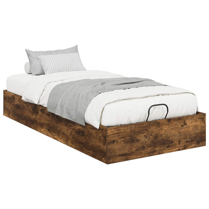 Cadru de pat otoman Stejar fumuriu 193 x 75,5 x 25 cm - WALTI WALTI