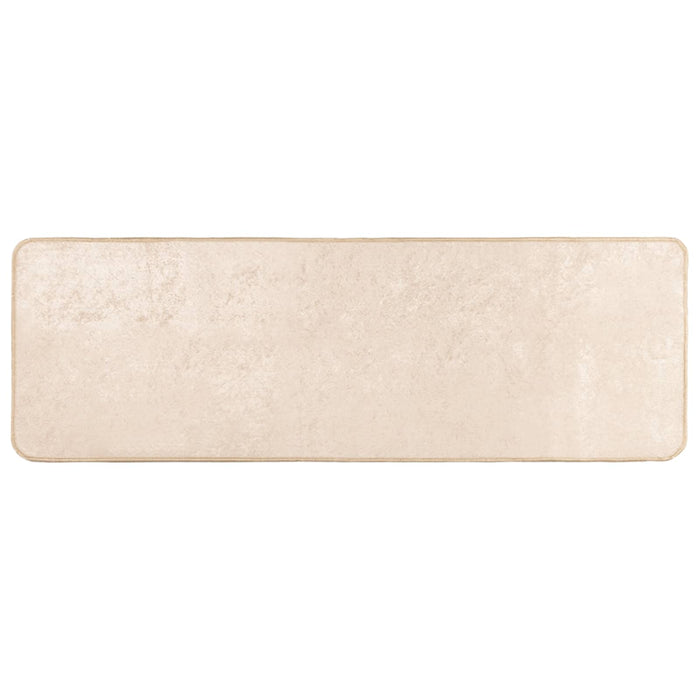 Covor Imprimare Crem 100 x 50 cm Poliester și PVC - WALTI WALTI
