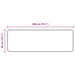 Covor Imprimare Crem 200 x 50 cm Poliester și PVC - WALTI WALTI