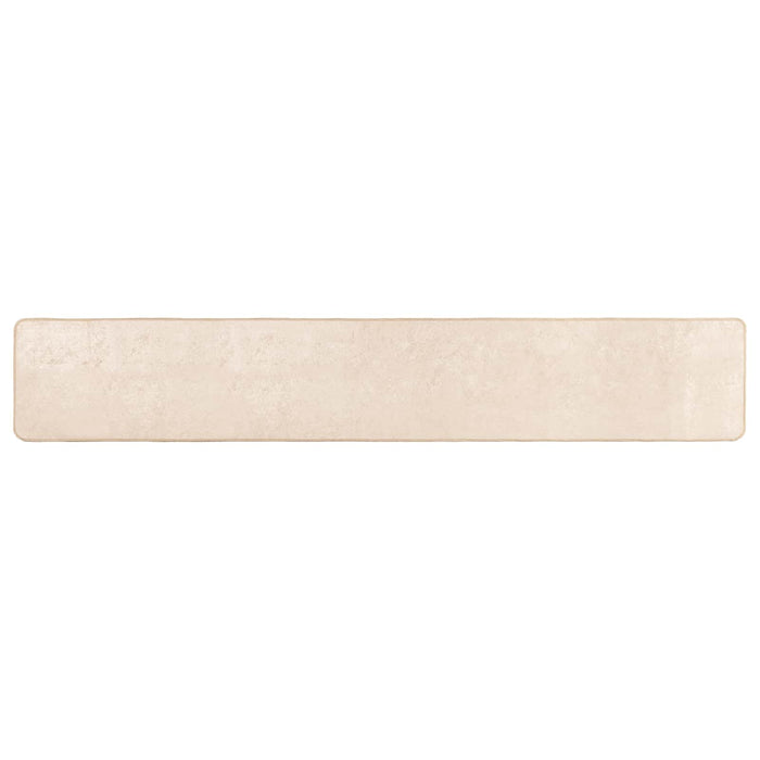 Covor Imprimare Crem 350 x 50 cm Poliester și PVC - WALTI WALTI
