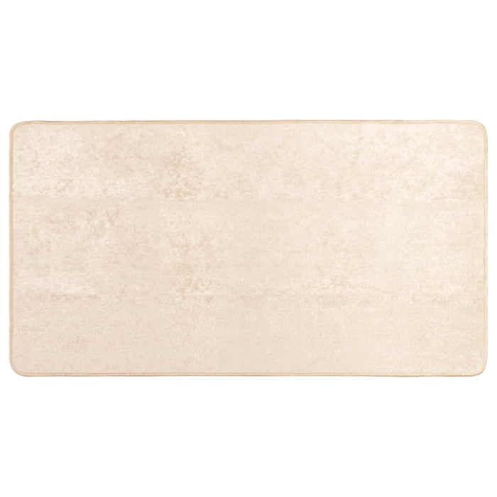 Covor Imprimare Crem 200 x 80 cm Poliester și PVC - WALTI WALTI