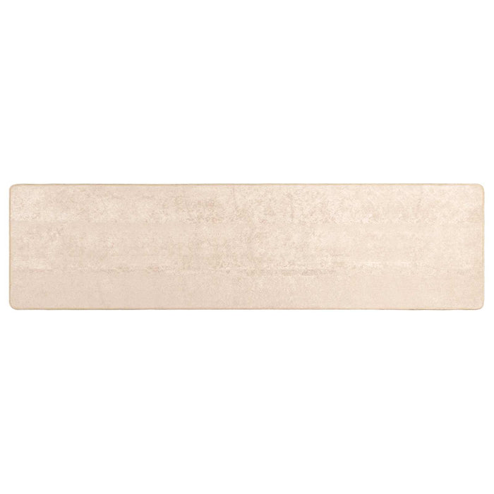 Covor Imprimare Crem 300 x 80 cm Poliester și PVC - WALTI WALTI
