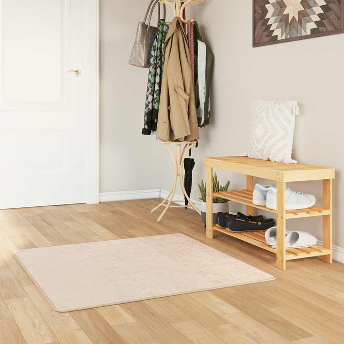 Covor Imprimare Crem 100 x 100 cm Poliester și PVC - WALTI WALTI