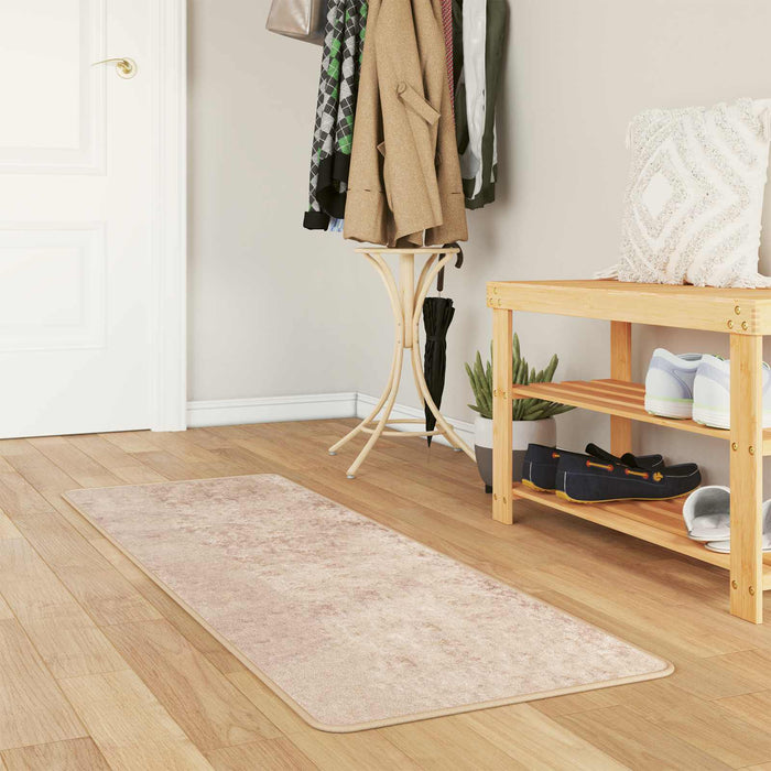 Covor Runner MARSA Bej 50 x 200 cm Poliester și PVC - WALTI WALTI