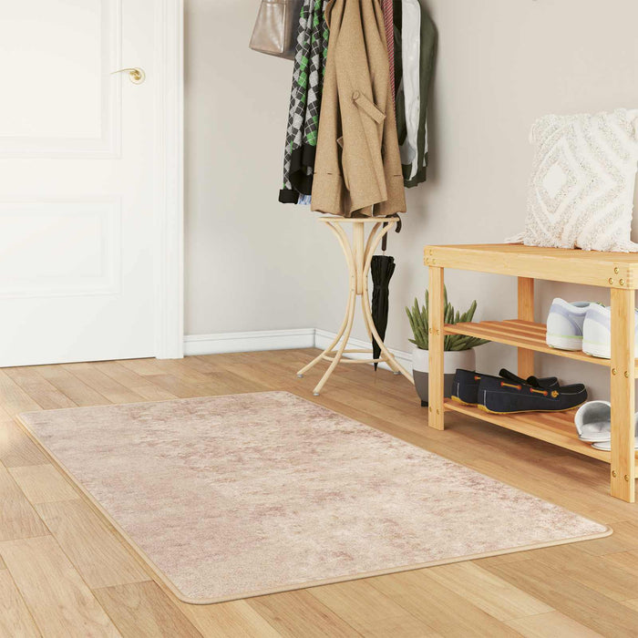 Covor Runner MARSA Bej 80 x 200 cm Poliester și PVC - WALTI WALTI