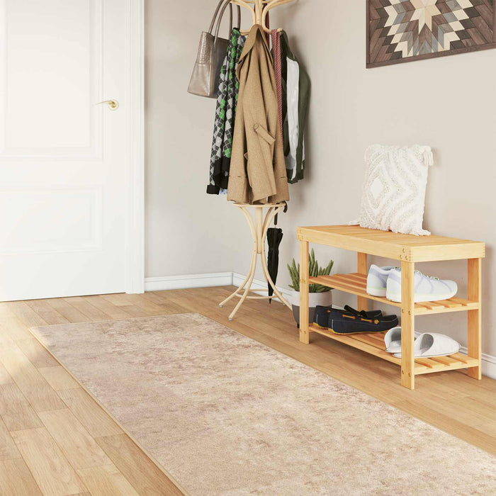 Covor Runner MARSA Bej 80 x 250 cm Poliester și PVC - WALTI WALTI