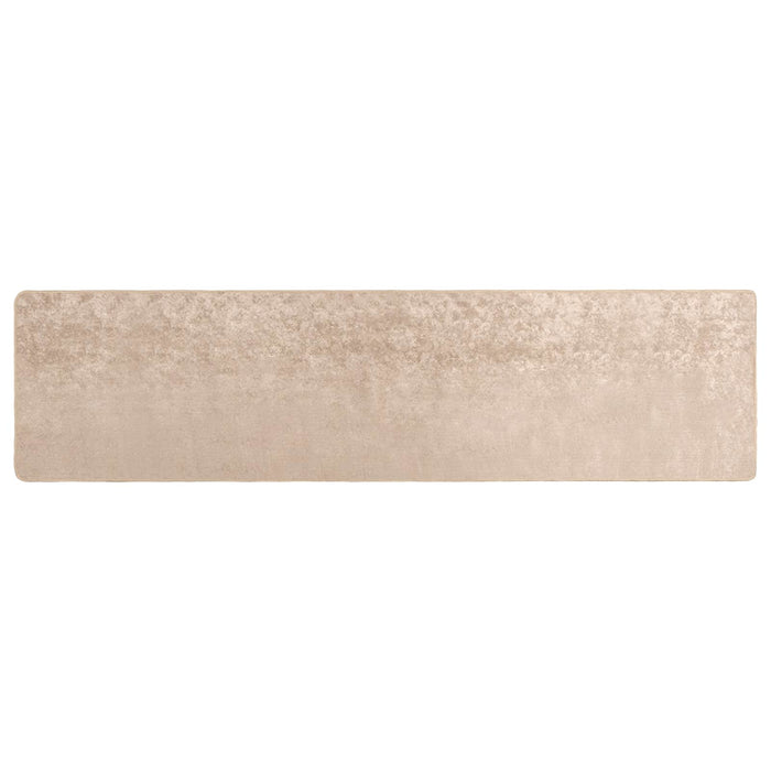Covor Runner MARSA Bej 80 x 400 cm Poliester și PVC - WALTI WALTI