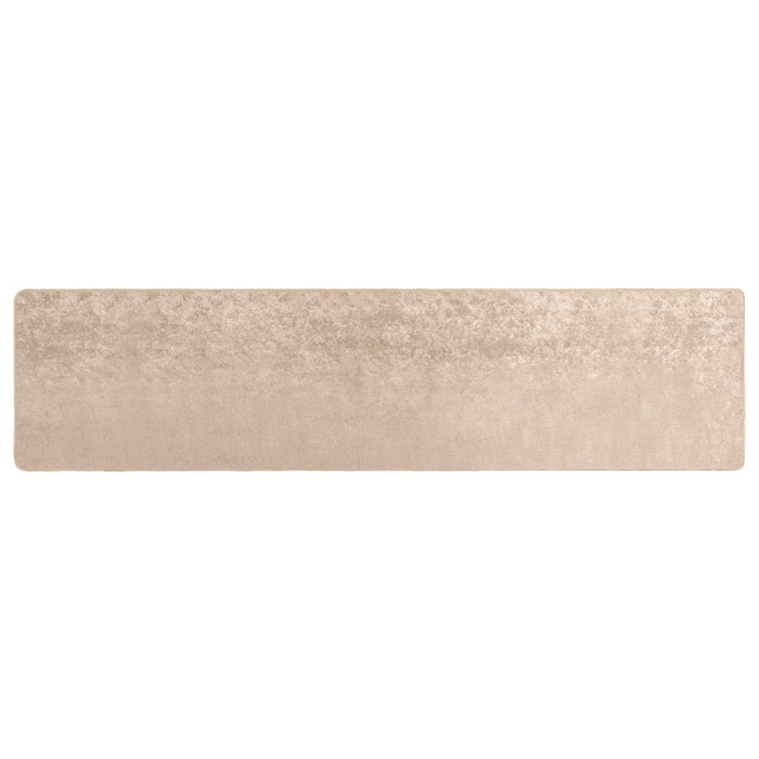 Covor Runner MARSA Bej 80 x 450 cm Poliester și PVC - WALTI WALTI