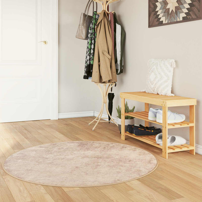 Covor Runner MARSA Bej 120 x 120 cm Poliester și PVC - WALTI WALTI